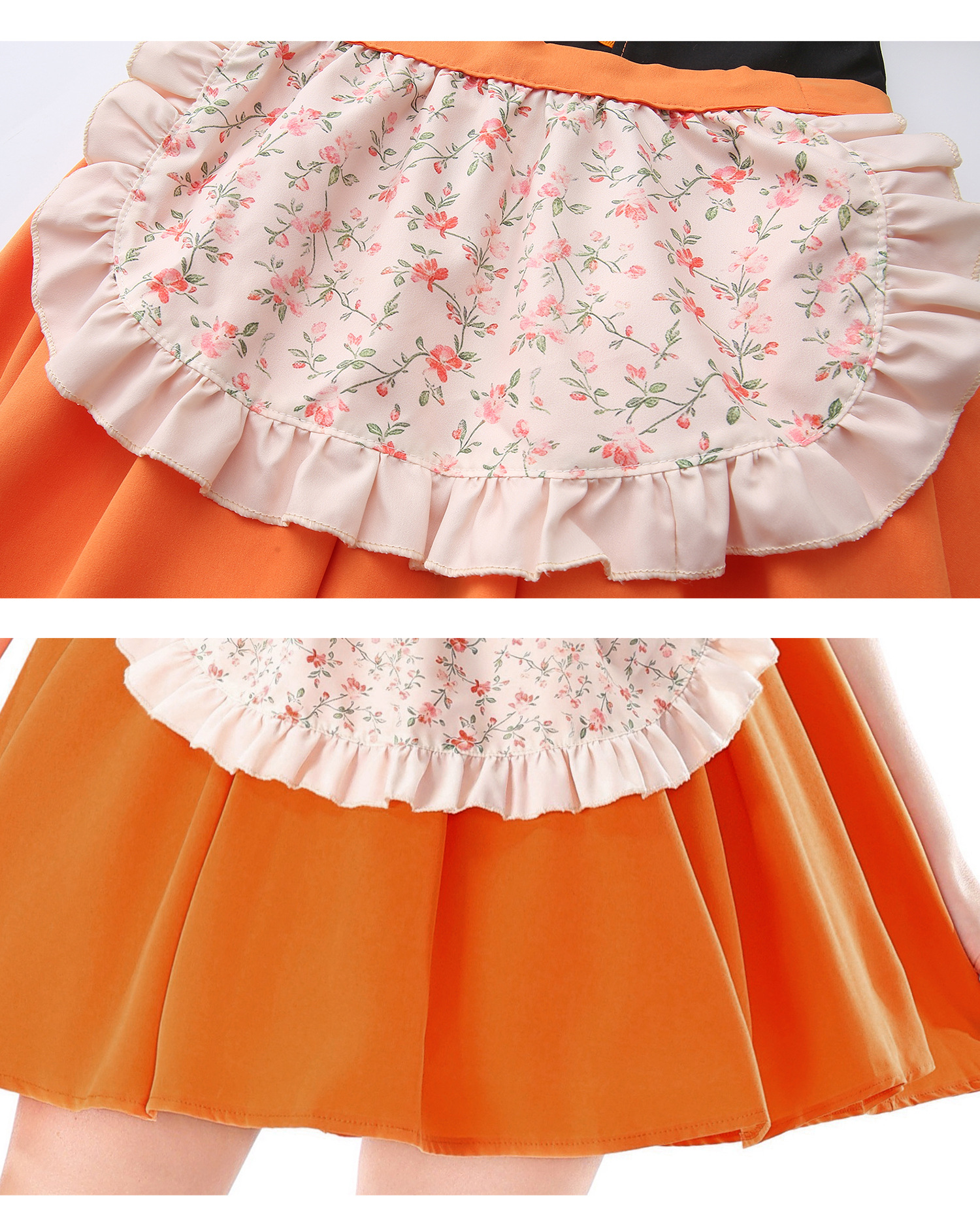 German Oktoberfest Dirndl Dress - Women Farm Maid Costume